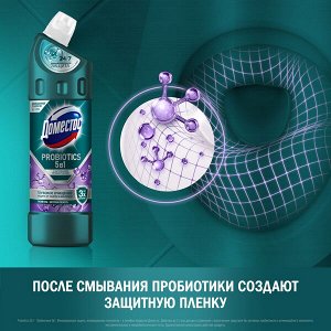 NEW ! Domestos Доместос чистящее средство с активными пробиотиками Цветочная свежесть 750 мл