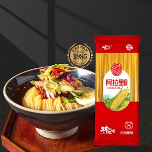 Китайская кукурузная лапша, без добавок, натуральный продукт, уникальная текстура и богатый вкус "Arari Pure", 360 гр