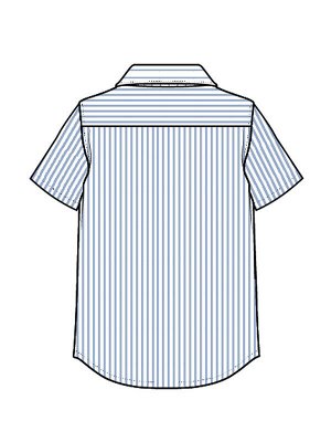 Сорочка текстильная для мальчиков (regular fit)