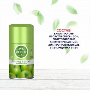 ДО-РЕ-МИ Сменный блок "Зеленое яблоко" 250 мл