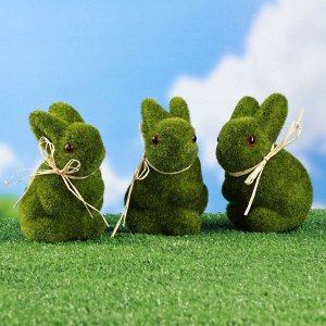 Набор фигурок TAKE IT EASY «Зайчики», 3 шт., 8x8.5x14 см