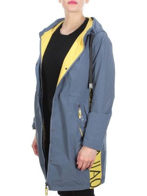 FY-891 GRAY/BLUE Ветровка женская АЛИСА (100% полиэстер)
