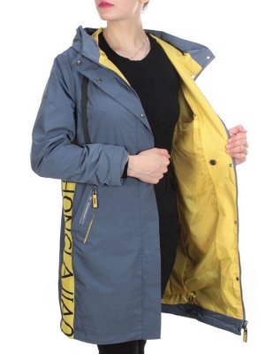 FY-891 GRAY/BLUE Ветровка женская АЛИСА (100% полиэстер)