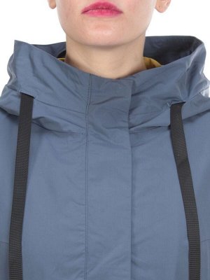 FY-891 GRAY/BLUE Ветровка женская АЛИСА (100% полиэстер)