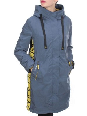 FY-891 GRAY/BLUE Ветровка женская АЛИСА (100% полиэстер)