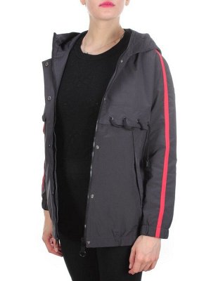 FY-266 DARK GRAY Ветровка женская COSEEMI (65% хлопок, 35% полиэстер)
