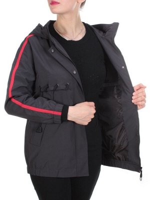FY-266 DARK GRAY Ветровка женская COSEEMI (65% хлопок, 35% полиэстер)