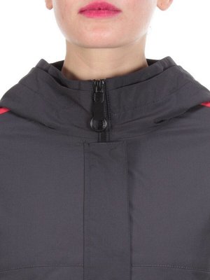 FY-266 DARK GRAY Ветровка женская COSEEMI (65% хлопок, 35% полиэстер)