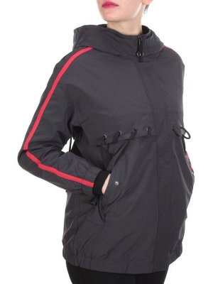 FY-266 DARK GRAY Ветровка женская COSEEMI (65% хлопок, 35% полиэстер)