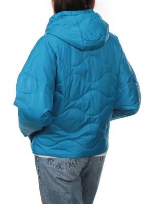 23-061 BLUE Куртка оверсайз демисезонная женская (синтепон 100 гр.)