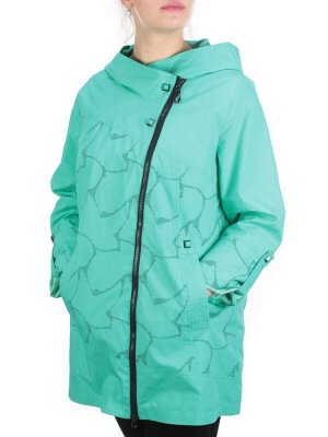 F809 GREEN Ветровка женская CO-COCOPINE (85% хлопок, 15% полиэстер)