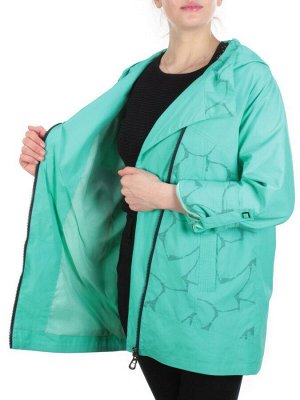 F809 GREEN Ветровка женская CO-COCOPINE (85% хлопок, 15% полиэстер)