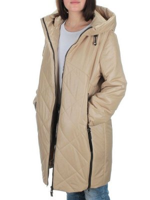 optrf.ru BM22868 BEIGE Куртка демисезонная женская (100 гр. синтепон)