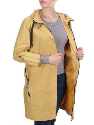 6158 YELLOW  Ветровка женская AMAZING (65% хлопок 35% полиэстер)