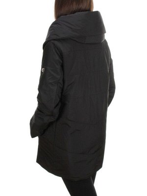22222 BLACK Куртка демисезонная женская (80 гр. синтепон)