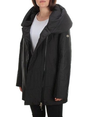 22222 BLACK Куртка демисезонная женская (80 гр. синтепон)