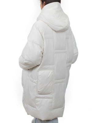3061 WHITE Пуховик зимний женский (80% пух, 20% перо)