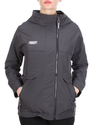 FY-229 DARK GRAY Ветровка женская АЛИСА (65% хлопок, 35% полиэстер)