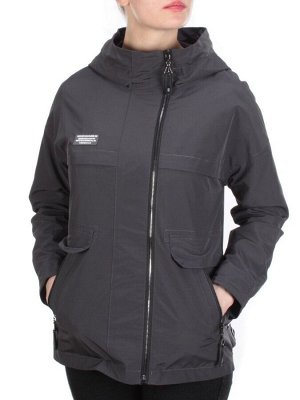 FY-229 DARK GRAY Ветровка женская АЛИСА (65% хлопок, 35% полиэстер)
