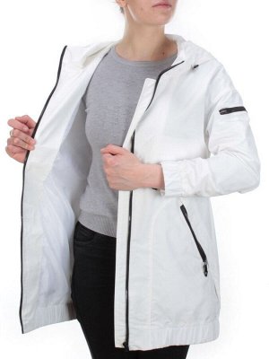 FY-261 WHITE Ветровка женская COSEEMI (65% хлопок, 35% полиэстер)