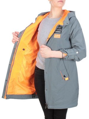 FY-888 DARK GRAY Ветровка женская COSEEMI (65% хлопок, 35% полиэстер)
