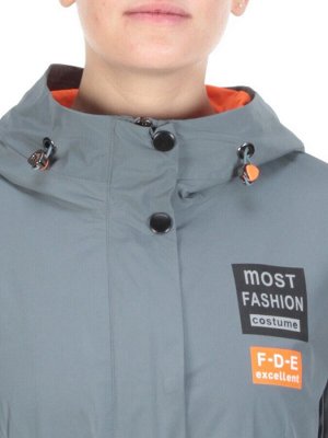 FY-888 DARK GRAY Ветровка женская COSEEMI (65% хлопок, 35% полиэстер)
