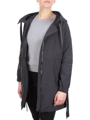 FY-265 DARK GRAY Ветровка женская COSEEMI (65% хлопок, 35% полиэстер)