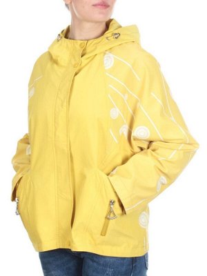 F2088 YELLOW  Ветровка женская MARIA (65%хлопок 35% полиэстер)