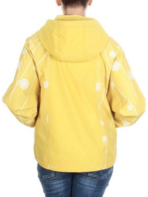 F2088 YELLOW  Ветровка женская MARIA (65%хлопок 35% полиэстер)