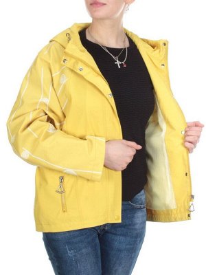 F2088 YELLOW  Ветровка женская MARIA (65%хлопок 35% полиэстер)