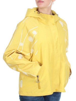 F2088 YELLOW  Ветровка женская MARIA (65%хлопок 35% полиэстер)