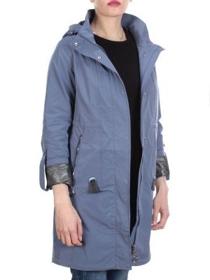 F2089 BLUE Ветровка женская MARIA (65% хлопок, 35% полиэстер)