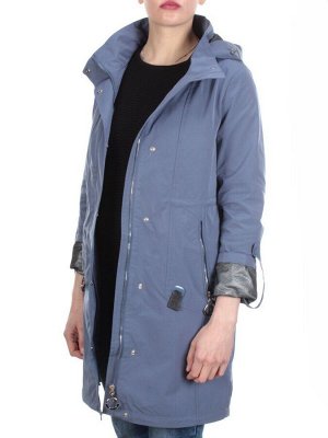 F2089 BLUE Ветровка женская MARIA (65% хлопок, 35% полиэстер)