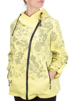 F3938 YELLOW Ветровка женская CO-COCOPINE (85% хлопок, 15% полиэстер)
