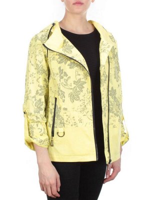 F3938 YELLOW Ветровка женская CO-COCOPINE (85% хлопок, 15% полиэстер)
