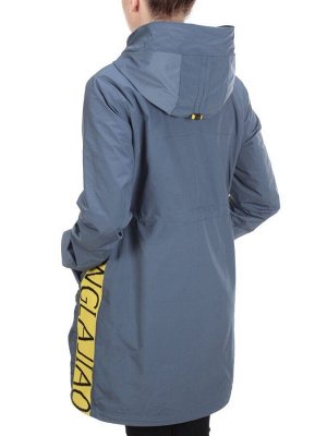 FY-891 GRAY/BLUE Ветровка женская АЛИСА (100% полиэстер)
