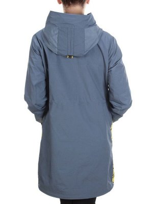 FY-891 GRAY/BLUE Ветровка женская АЛИСА (100% полиэстер)