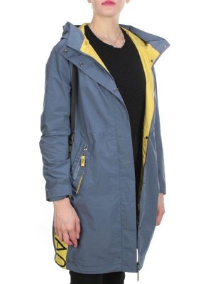 FY-891 GRAY/BLUE Ветровка женская АЛИСА (100% полиэстер)