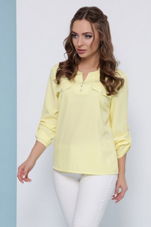 Блуза 1825 лимонный