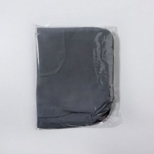 Подушка надувная, дорожная, 37x28x15 см, синяя