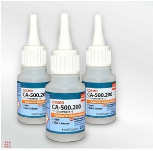 Клей секундный Цианакрилатный 20г. COSMO CA-500.200
