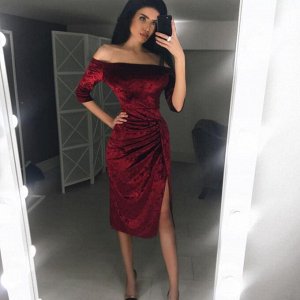 Платье Красное вино
