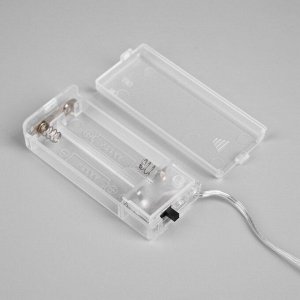 Светодиодная фигура «Ветвь» 60х20х3 см, 20 LED, батарейки AAх2 (не в комплекте), свечение теплое белое