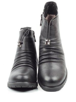 04-M20-6102 Ботинки женские зимние (натуральная кожа, натуральный мех)