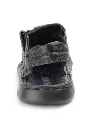 04-P2311-1 BLACK Сандалии мужские (натуральная кожа)