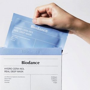 Ночная гидрогелевая маска с церамидами Biodance Hydro Cera-Nol Real Deep Mask