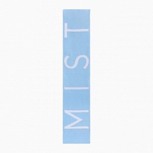 Шарф женский двусторонний MIST голубой, размер 47*226см
