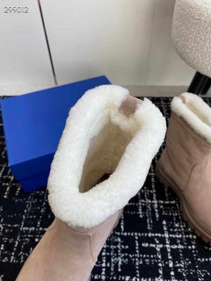 Сапоги женские зимние замшевые
