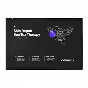 Выравнивающая тканевая маска с прополисом и пчелиным ядом Skin Repair Bee Tox Therapy, 25мл