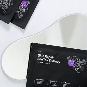 Выравнивающая тканевая маска с прополисом и пчелиным ядом Skin Repair Bee Tox Therapy, 25мл